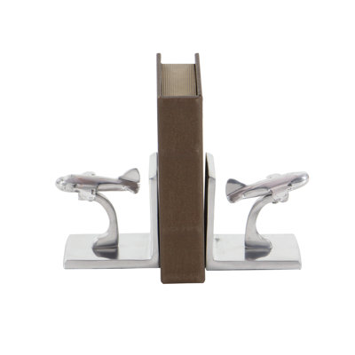 Ensemble de serre-livres en aluminium et aluminium
