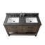 Ensemble de meuble-lavabo double 54 po Keri-1061682142