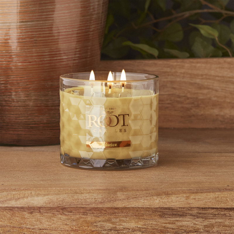 Solstice Scented Honeycomb 3 Wick Jar Candle