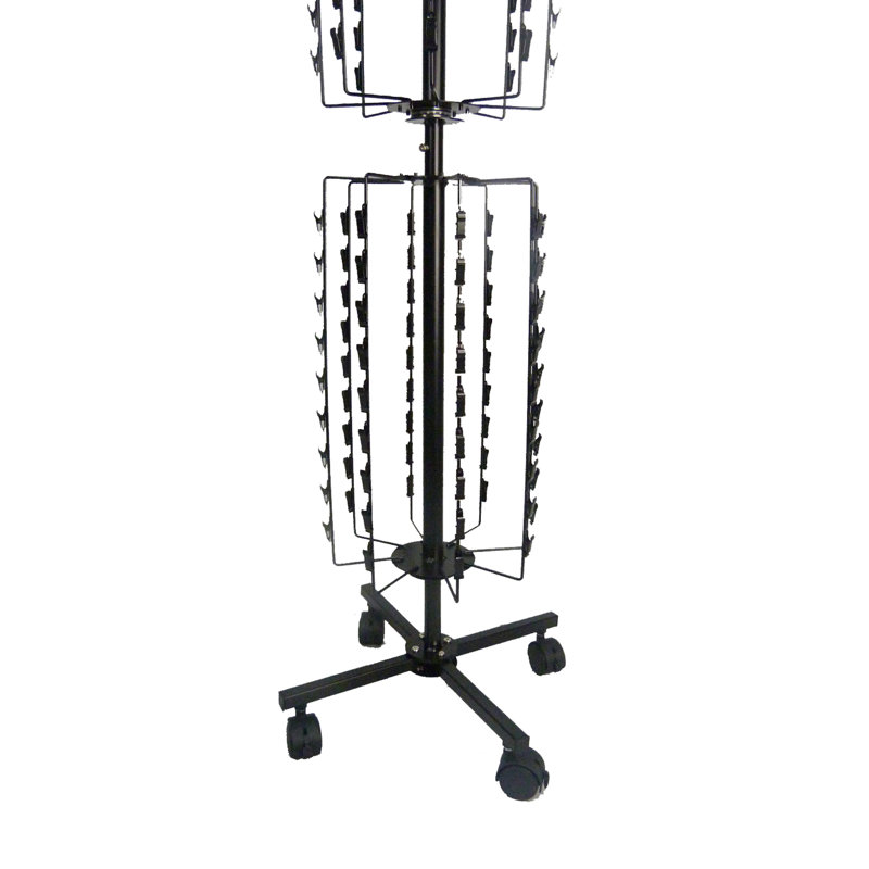 Alyha 17.7'' W Metal Shelving Unit with Wheels