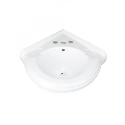 The Renovators Supply Inc. 21.5'' Vitreous China Specialty Bathroom Sink with Overflow