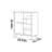 Fashionable and unique design bookcase