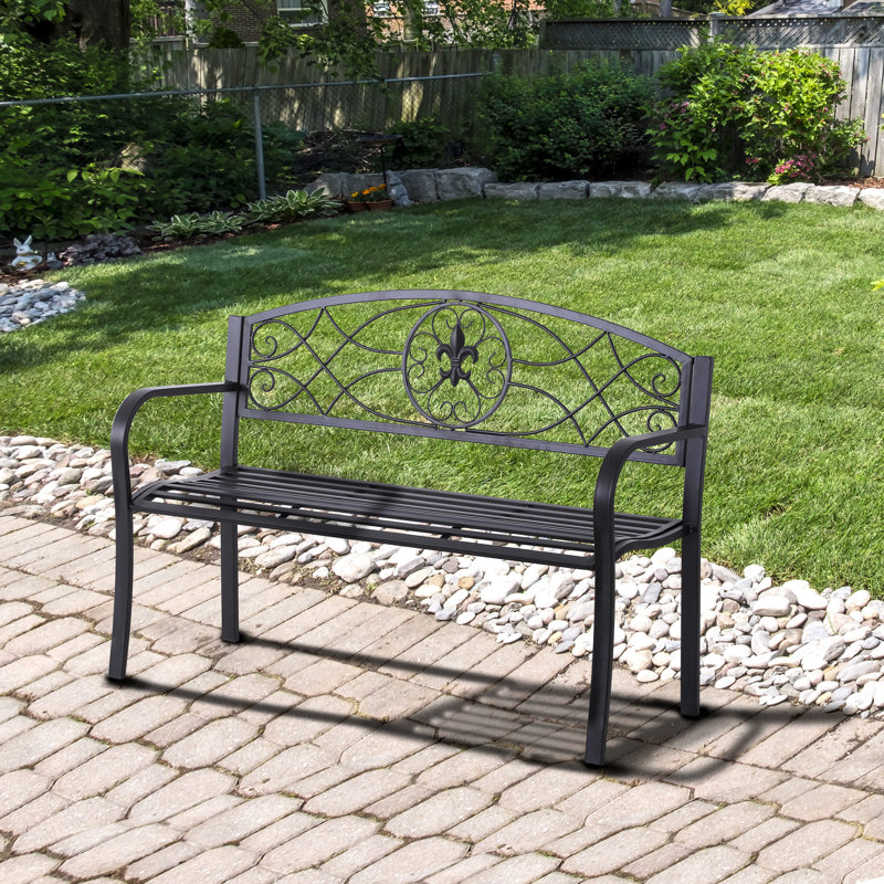 Fenham Metal Outdoor Bench