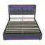 Metal Ottoman Storage Bed