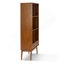Bibliothèque Mid-Century large et unité de rangement - Brun teck-1910652212