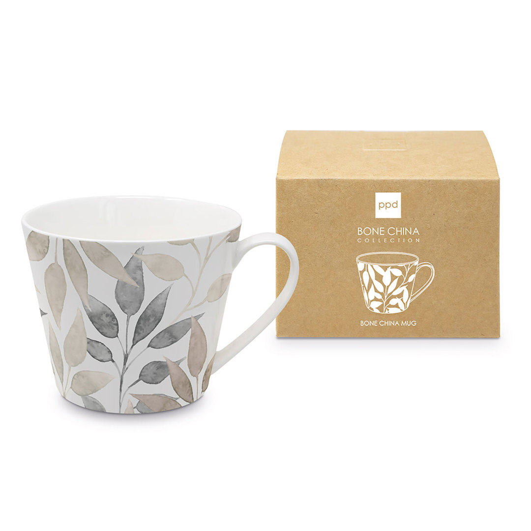 Scandic Leaves white Bone China Mug