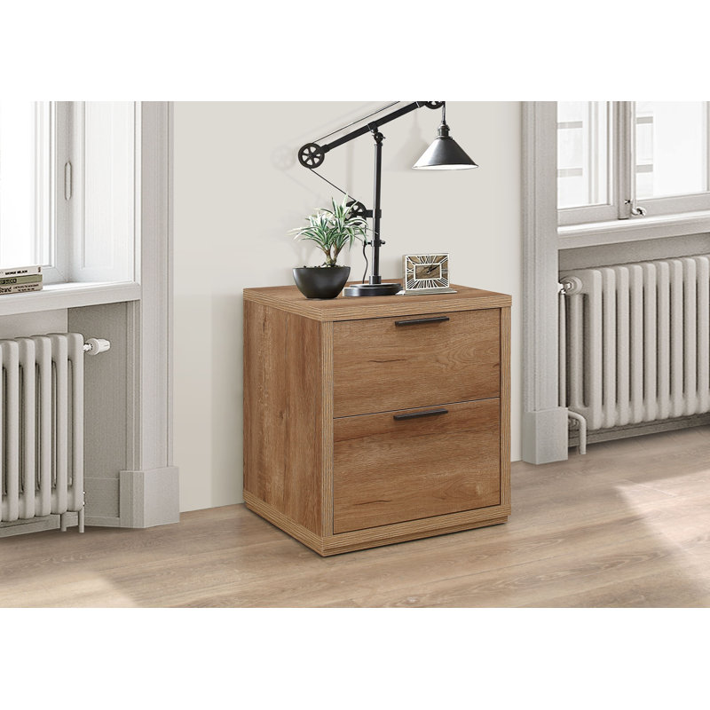 Lisbon 2 Drawer Bedside Table