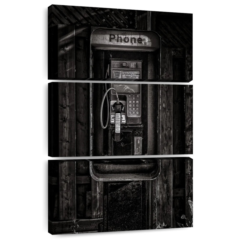 Cabine téléphonique Kerner VII, H 32 po x l 20 po