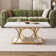 Dorier Open Coffee Table with Storage