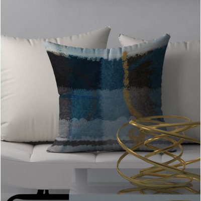 Clear Sparkling Square Pillow Cover & Insert