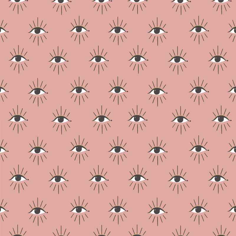 10m x 52cm Matte Wallpaper Roll, Blush