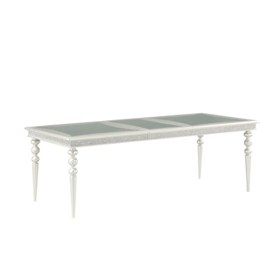 Table de salle à manger à finition platine Maverick (sans la chaise)