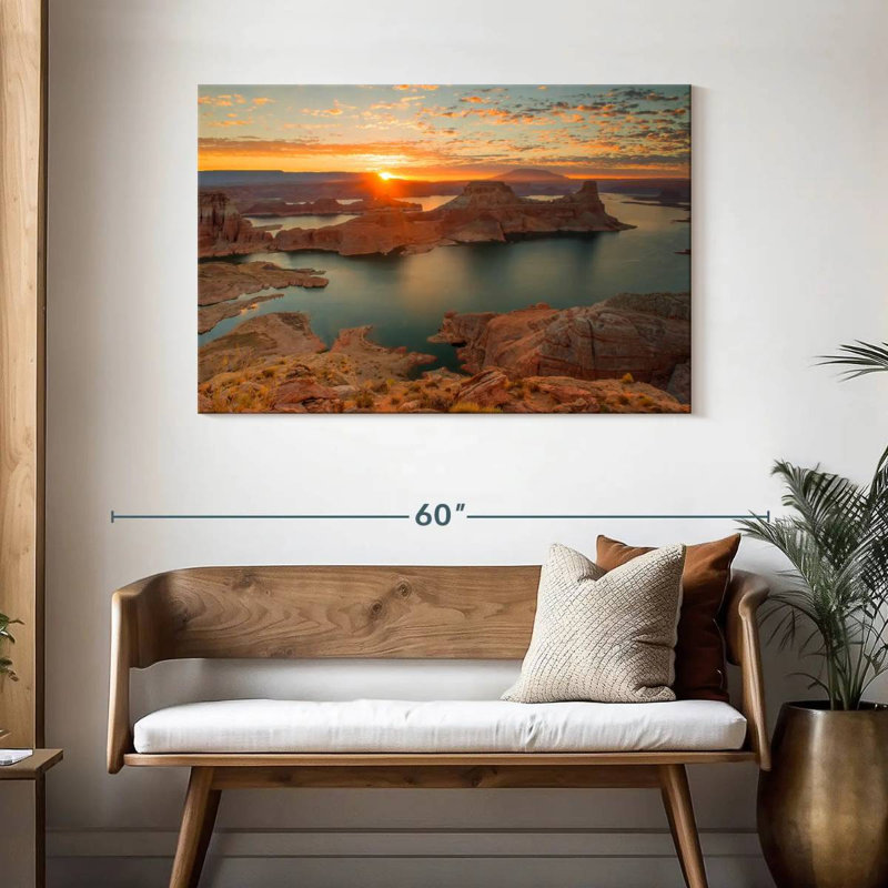 Alvord Gunsight Sunrise, H 30 po x l 45 po