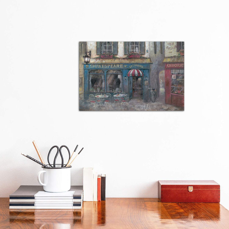 Favorite Getaway by Ruane Manning - Wrapped Canvas Painting, 30.48 cm H x 45.72 cm W