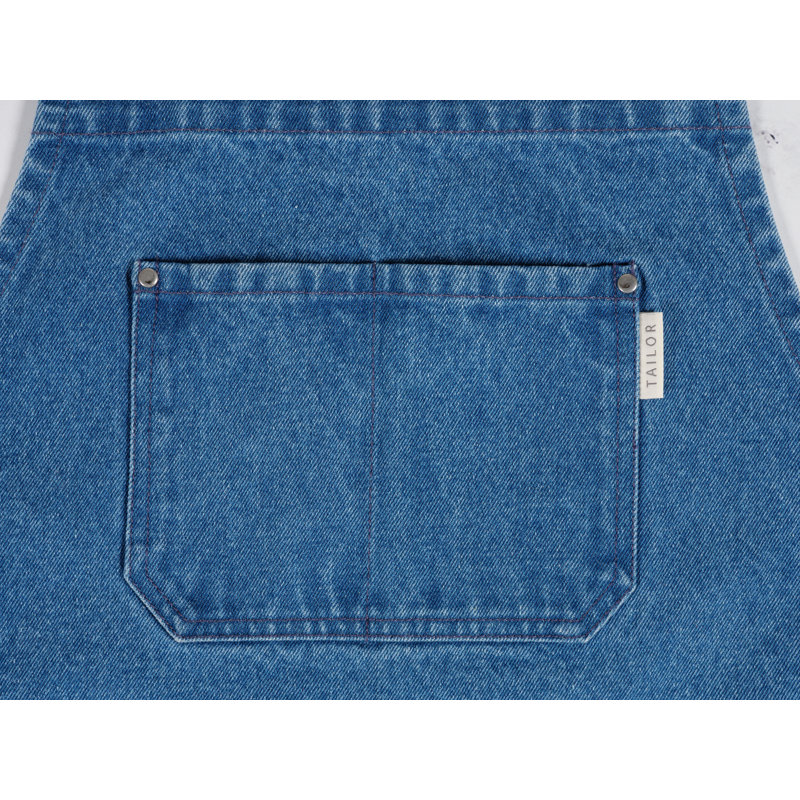 Tablier KAF Home Denim Tailor, Bleu
