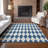 Loreen Washable Geometric Indoor / Outdoor Rug-1529398087
