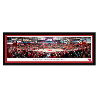 NCAA Dayton Flyers Basketball Panoramic Print