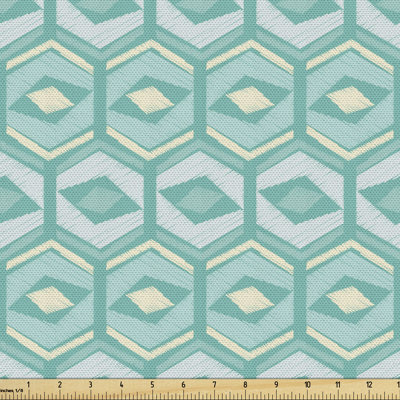 Lavonne Rhombs and Hexagons Fabric