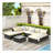 8 Pieces Outdoor Patio Sectional Sofa Couch,Wicker Furniture Conversation Sets with Washable Cushions & Glass Coffee Table for Garden, Poolside, Backyard-1265851386