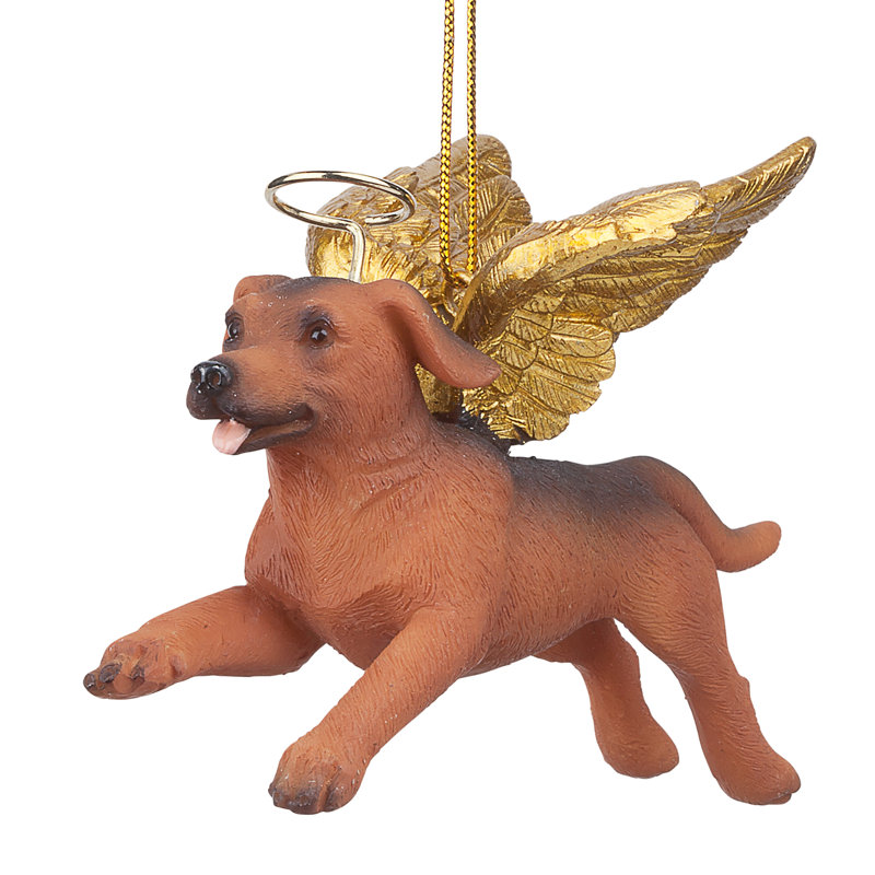 Dachshund Holiday Angel Holiday Ornament