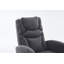 Chaise berçante en coton et lin avec repose-pieds réglable-1543528524