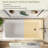 57" Rectangular Drop-In Alcove Bathtub Deep Soaking Acrylic Tub with Hand-Twist Drain and Heat Retention-129052121