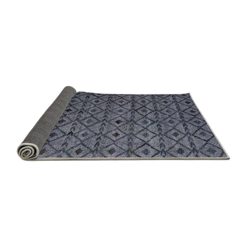 Abeeda Wool Abstract Indoor Rug, Round 3'