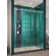 Enigma-XO 50" W x 76" H Sliding Frameless Shower Door with Clear Max™ Technology