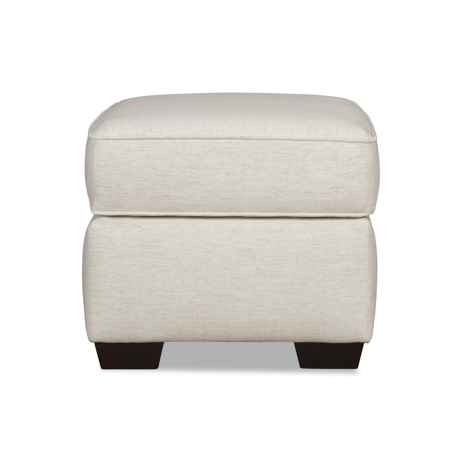 Porter Upholstered Ottoman, Bayou Midnight Canvas