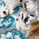 Rooshi Moroccan Blue/Gray/Ivory Area Rug