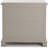Finch Ellison Accent Storage Cabinet, Solid Wood Bedside Table with Shelf, Living Room Storage Organizer Console, Farmhouse Cottage Decor, Fully Assembled, Gray