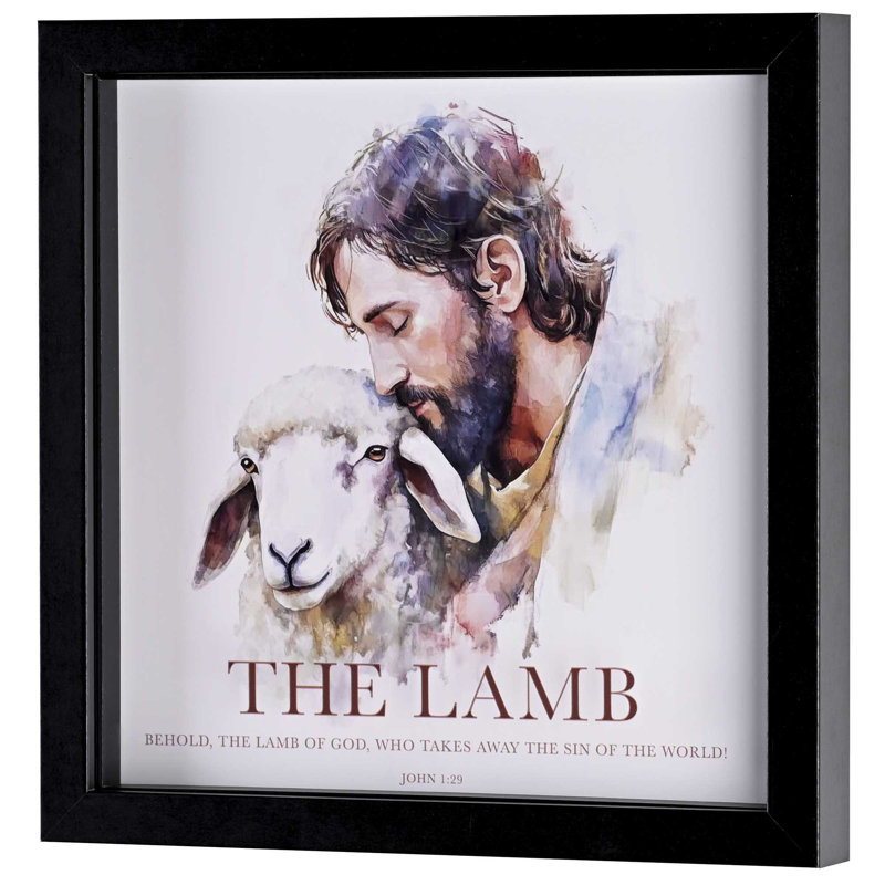 Art encadré "L'agneau de Dieu"