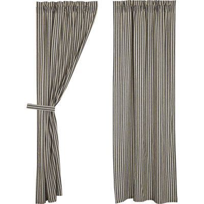 Ashmont 100% Cotton Room Darkening Curtain Pair
