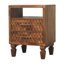 45cm W Solid Wood Bedside Table