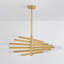 Lustre Strasbourg en laiton vieilli