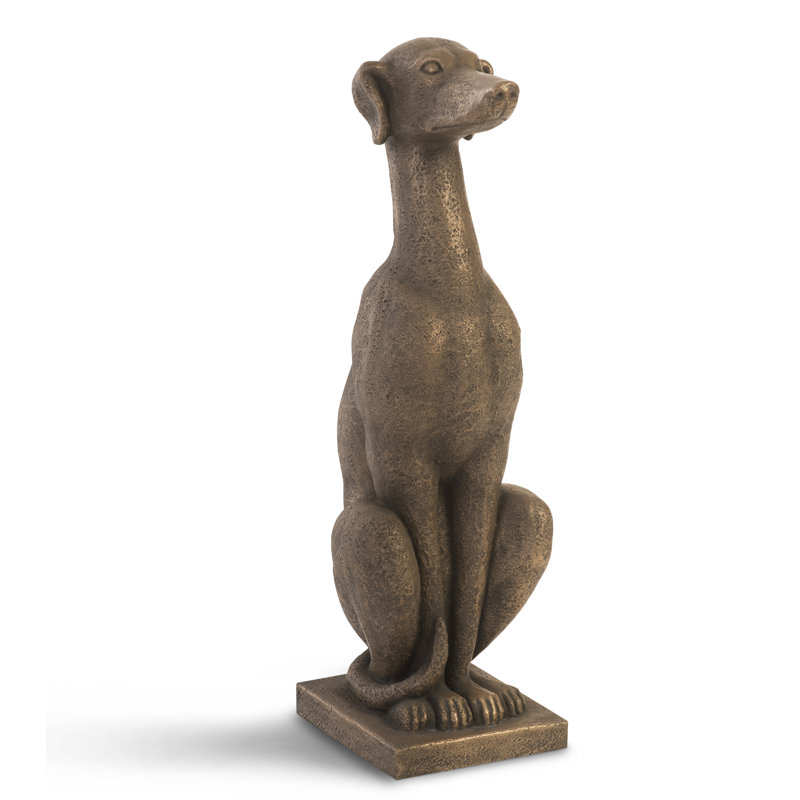Animals Grayhound Statue, Bronze