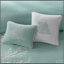 Ensemble de housse de couette mini turquoise double / grand-134085519