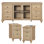 Hebersham 3 - Piece Living Room Table Set
