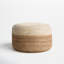 Teele 18" Wide Round Pouf Ottoman-626699982