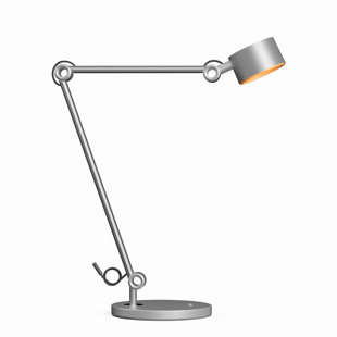 Honeywell 47Cm Full Metal Grey Desk Lamp