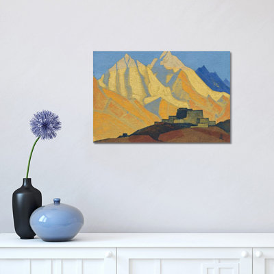 " Sacred Himalayas, 1933 " by Nicholas Roerich Painting Print