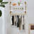 Natani 34.65'' Metal Wall Mounted Clothes Rack-2141835081