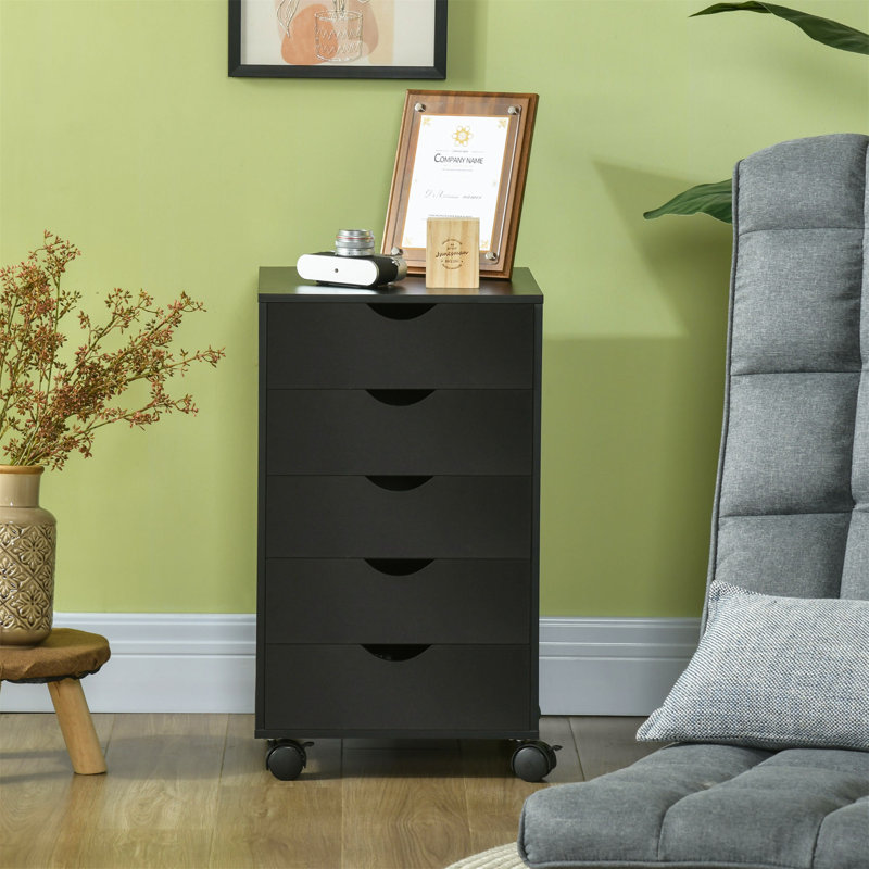 Omorinsola 40cm Wide 5 -Drawer File Cabinet