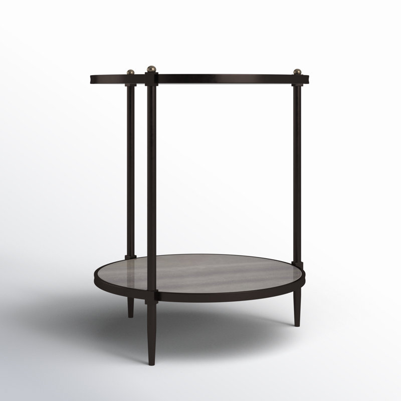 Agna End Table with Storage