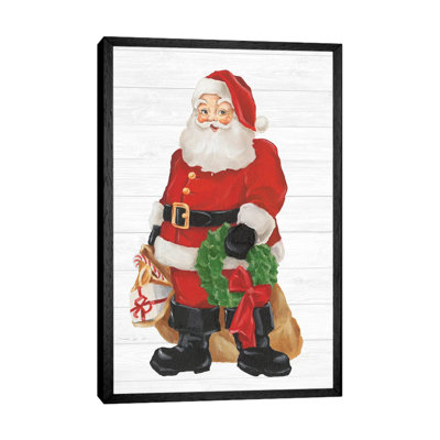 Nostalgic Santa I by Ethan Harper - Painting on Canvas