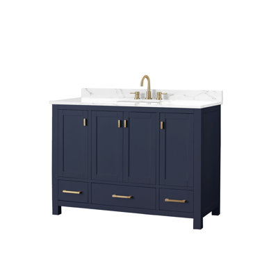Modero 48" Single Bathroom Vanity with Top