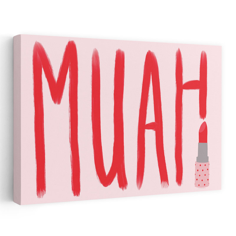 Muah, art contemporain, H 48 po x l 32 po