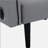 Folding Ottoman Sofa Bed with stereo (Gray)