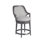 Appellation Swivel Upholstered Stool with Metal Frame
