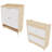 31.5 Inch Nordic Style Shoe Storage Cabinet With 2 Flip Drawers